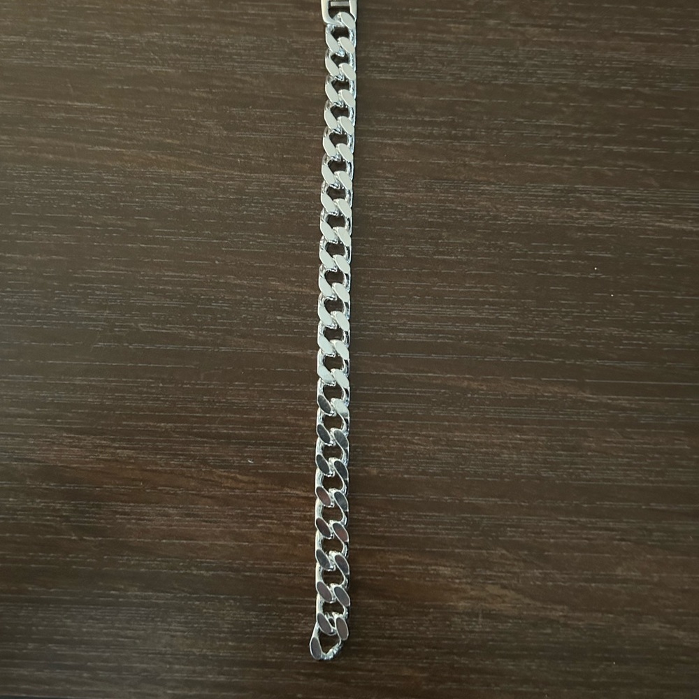9.25 sterling silver link gent’s Bracelet